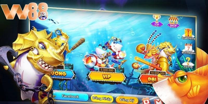 Đặc điểm độc quyền của bắn cá W88